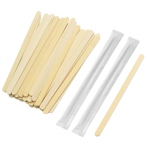 Gekamoyue Kaffee Rührstäbchen 100 Stück, Holz Rührstäbchen 11 cm für mischen Tee Und Kaffee Milch Saft, Geeignet für Partys, Geburtstage, Camping, Picknick Gekamoyue Kaffee Rührstäbchen 100 Stück, Holz Rührstäbchen 11 cm für mischen Tee Und Kaffee Milch Saft, Geeignet für Partys, Geburtstage, Camping, Picknick von Gekamoyue