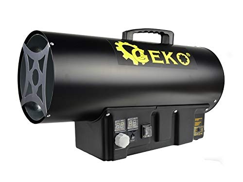 Geko g80412 Gas gebrannt Heizung/LPG mit Thermostat 40 kW, schwarz Geko g80412 Gas gebrannt Heizung/LPG mit Thermostat 40 kW, schwarz von Geko