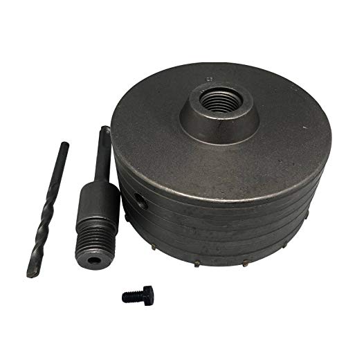 Lochsäge Bohrkrone Dosenbohrer 125mm SDS Plus für Beton Ziegel Stein Marmor 16Z Lochsäge Bohrkrone Dosenbohrer 125mm SDS Plus für Beton Ziegel Stein Marmor 16Z von Geko