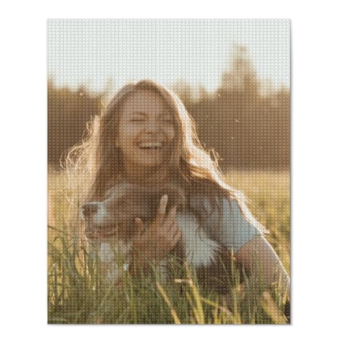 Personalisiertes Diamond Painting Eigenes Foto-ZD Customised Art Kits Adults, Create Your Own Painting Full Drill Gifts for Home Decor Personalisiertes Diamond Painting Eigenes Foto-ZD Customised Art Kits Adults, Create Your Own Painting Full Drill Gifts for Home Decor von Gelasgo