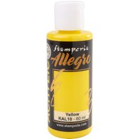 Stamperia "Allegro Acrylic" - Yellow von Gelb