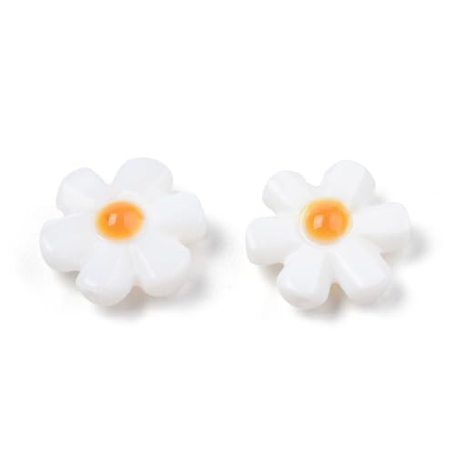 Gelirda 20 Stück natürliche Süßwasser-Muschel-Blumenperlen Emaille Blumenform Abstandshalter Perlen für DIY Schmuckherstellung Armband Halskette Ohrring Gelirda 20 Stück natürliche Süßwasser-Muschel-Blumenperlen Emaille Blumenform Abstandshalter Perlen für DIY Schmuckherstellung Armband Halskette Ohrring von Gelirda