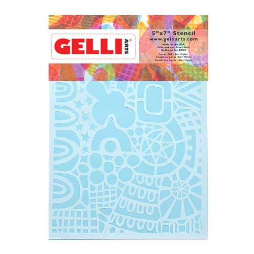 Gelli Arts Stencil Wonderland 12,7x17,8 cm Gelli Arts Stencil Wonderland 12,7x17,8 cm von Gelli Arts