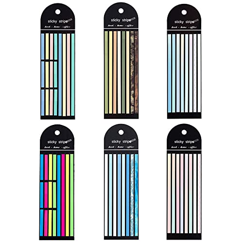 1280 Stück Textmarker-Bänder, Streifen, durchscheinend, fluoreszierend, Macaron-Neon-Farbverlauf, Index-Tabs, Haftnotizen, lange Seiten, farbige Tabs Notizfahnen Buch-Tabs Studenten Lehrer Büro Schule 1280 Stück Textmarker-Bänder, Streifen, durchscheinend, fluoreszierend, Macaron-Neon-Farbverlauf, Index-Tabs, Haftnotizen, lange Seiten, farbige Tabs Notizfahnen Buch-Tabs Studenten Lehrer Büro Schule von Geluode