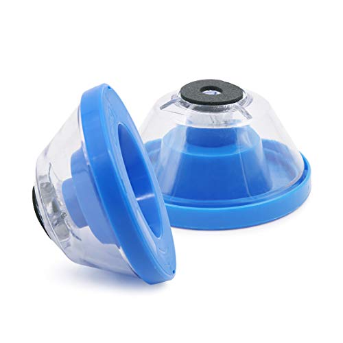 Geluode Bohrstaubsammler, Blau, 4–10 mm, Elektrohammer und Bohrer-Zubehör, 2 Stück von Geluode