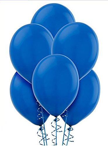 GEMAR Latex Luftballons Pastell Blaue Farbe, Durchmesser 10", 100 stück von Gemar