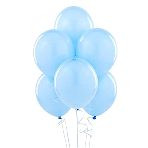 Gemar Luftballons aus Latex, 10 Zoll, Pastellblau, 100 Stück, G90/09 von Gemar