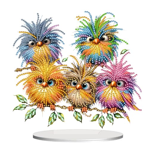 Gemdoit Diamond Painting Tischdeko Beidseitig Bedruckt Diamond-Painting Vögel mit Rahmen Diamant Painting Bilder Tiere Vögel Bastelser Kinder Erwachsene Gemdoit Diamond Painting Tischdeko Beidseitig Bedruckt Diamond-Painting Vögel mit Rahmen Diamant Painting Bilder Tiere Vögel Bastelser Kinder Erwachsene von Gemdoit