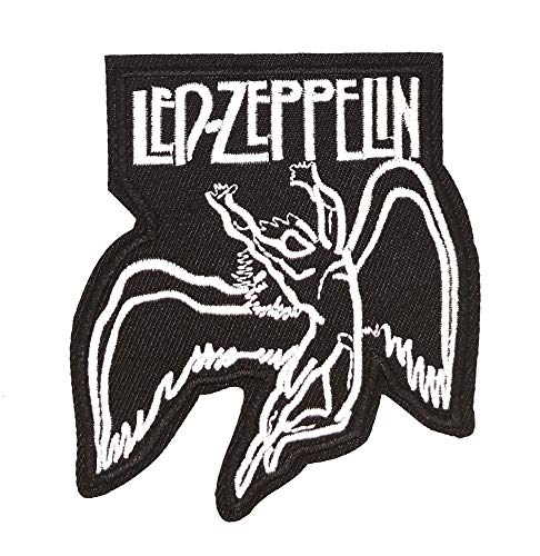 Gemeloland | Aufnäher bestickt LED Zeppelin 9 x 8 cm | sehr haftend | Aufnäher zum Dekorieren Ihrer Kleidung | einfach anzubringen Gemeloland | Aufnäher bestickt LED Zeppelin 9 x 8 cm | sehr haftend | Aufnäher zum Dekorieren Ihrer Kleidung | einfach anzubringen von Gemelolandia