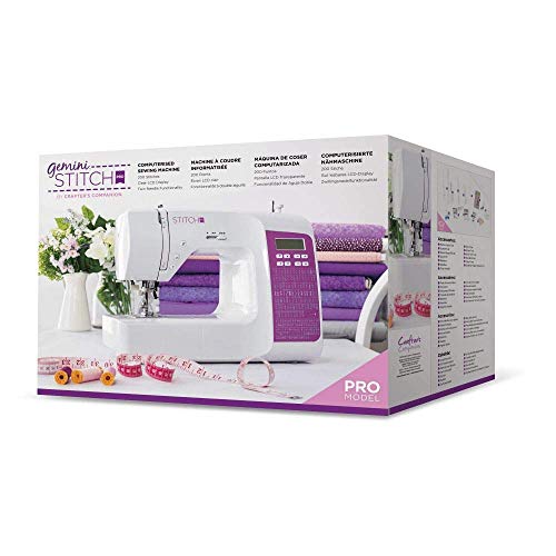 Gemini GEM-SM-STITCHPRO-UK Stitch Pro Nähmaschine, White, Einheitsgröße Gemini GEM-SM-STITCHPRO-UK Stitch Pro Nähmaschine, White, Einheitsgröße von Gemini