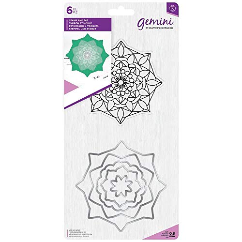 Gemini GEM-STD Stempel und Stanzformen-Set, Aura, silber, Einheitsgröße Gemini GEM-STD Stempel und Stanzformen-Set, Aura, silber, Einheitsgröße von Gemini