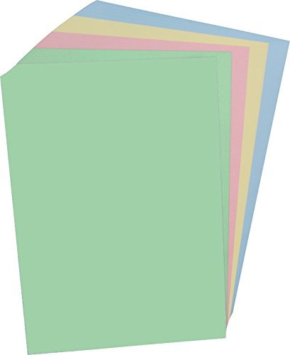 100 Blatt farbiges Druckerpapier/buntes Kopierpapier / 4 Farben von FVLFILASDAS