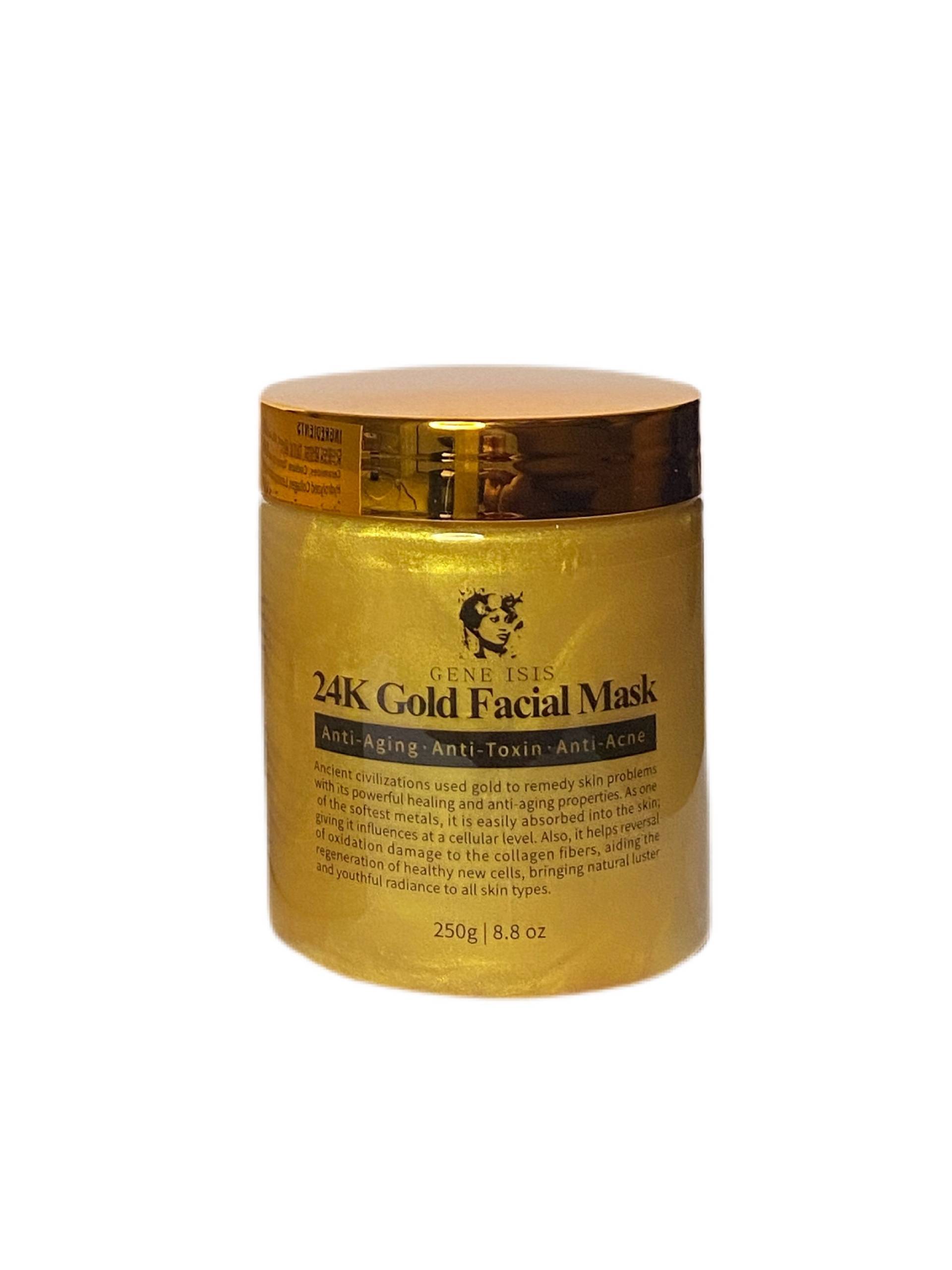 10 Stück 24K Gold Gesichtsmaske 10 Stück 24K Gold Gesichtsmaske von GeneIsisHerbs