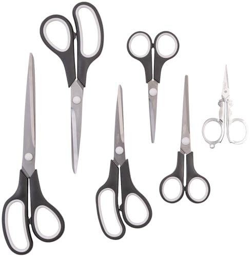 General Office 12-teiliges Scheren-Set, Edelstahl mit Titanbeschichtung General Office 12-teiliges Scheren-Set, Edelstahl mit Titanbeschichtung von General Office
