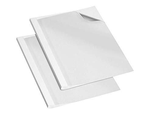 General Office Rückenbreite Mappe: 50 Thermobindemappen 5-30 Blatt (Thermomappen für Thermobindungen, Thermobinderücken, Dokumentenmappe) von General Office