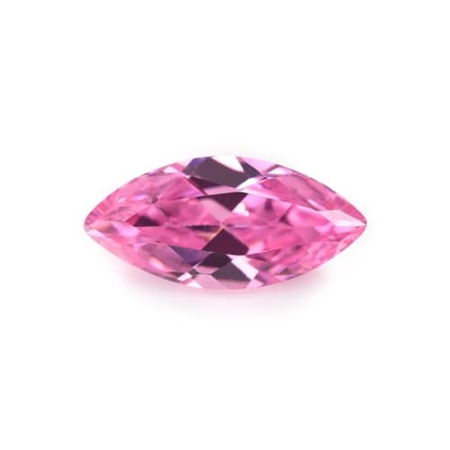 1,5 x 3–10 x 20 mm, lose Zirkonia-Steine, 5A Zirkonia, synthetische Edelsteine für Schmuckherstellung, 4,5 x 9 mm, 50 Stück von Generic