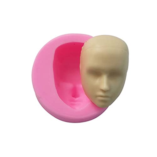 1/8 Stück Silikonform für menschlichen Kopf, Gesicht, Fondant, Gesichtsformen, Modell, Puppenkopf, Form, Herstellung von Schokolade, Kuchen, Ton, Harz, Kerze, Seife, Formen 1/8 Stück Silikonform für menschlichen Kopf, Gesicht, Fondant, Gesichtsformen, Modell, Puppenkopf, Form, Herstellung von Schokolade, Kuchen, Ton, Harz, Kerze, Seife, Formen von Generic