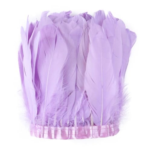 1 Meter lila Truthahnfeder-Besatz Straußenfeder Fransenband Kleid Kleidung dekorative Gänsefedern zum Basteln 02 1 Meter lila Truthahnfeder-Besatz Straußenfeder Fransenband Kleid Kleidung dekorative Gänsefedern zum Basteln 02 von Generic