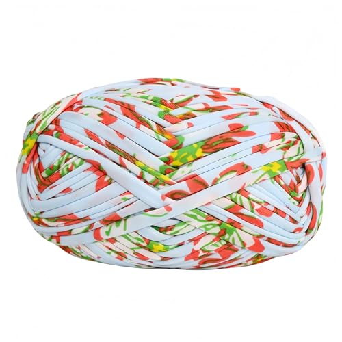 1 PCS Buntes T-Shirt Garn Strickgarn Stoff Häkeltuch für DIY Strickgewebe Kunst 1 PCS Buntes T-Shirt Garn Strickgarn Stoff Häkeltuch für DIY Strickgewebe Kunst von Generic