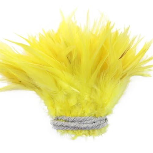 1 Rolle Fasan, Huhnfedern, Basteln, Schmuck, Kreation, Handwerk, Karneval, Zubehör, Gelb, 2 Stück 1 Rolle Fasan, Huhnfedern, Basteln, Schmuck, Kreation, Handwerk, Karneval, Zubehör, Gelb, 2 Stück von Generic