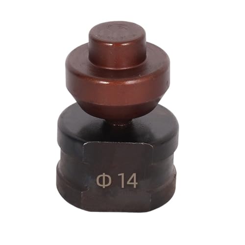 1 Satz manuelle Stanzmatrize, CH-60 Stanzmaschinenmatrize, rundes Lochstanzwerkzeug for die Blechbearbeitung, 6,5–20,5 mm(14mm) von Generic