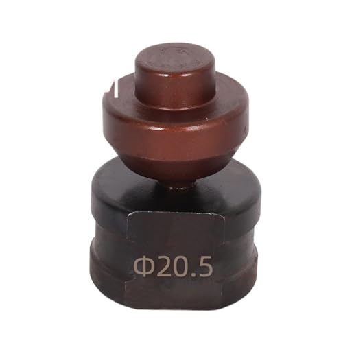 1 Satz manuelle Stanzmatrize, CH-60 Stanzmaschinenmatrize, rundes Lochstanzwerkzeug for die Blechbearbeitung, 6,5–20,5 mm(20.5mm) von Generic