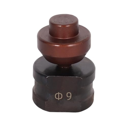 1 Satz manuelle Stanzmatrize, CH-60 Stanzmaschinenmatrize, rundes Lochstanzwerkzeug for die Blechbearbeitung, 6,5–20,5 mm(9mm) von Generic