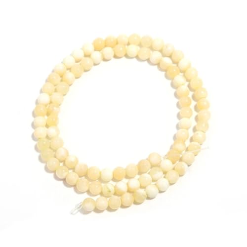 1 Strang Naturstein-Jadeperlen, runde Steine, Perlen, lose Edelsteine für DIY-Armbänder, Halsketten, 4 mm 1 Strang Naturstein-Jadeperlen, runde Steine, Perlen, lose Edelsteine für DIY-Armbänder, Halsketten, 4 mm von Generic