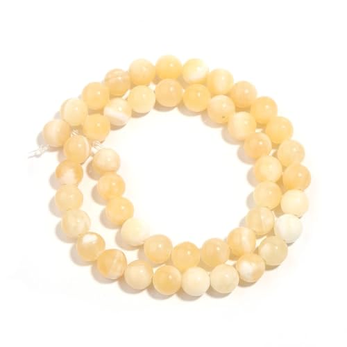 1 Strang Naturstein-Jadeperlen, runde Steine, Perlen, lose Edelsteine für DIY-Armbänder, Halsketten, 8 mm 1 Strang Naturstein-Jadeperlen, runde Steine, Perlen, lose Edelsteine für DIY-Armbänder, Halsketten, 8 mm von Generic