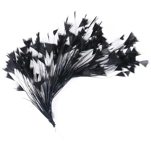 1 Strauß Feder Blume für Kopfschmuck 25-30 cm Hochzeit Party Dekoration Handwerk DIY Zubehör Kopfschmuck Schwarz 1 Strauß Feder Blume für Kopfschmuck 25-30 cm Hochzeit Party Dekoration Handwerk DIY Zubehör Kopfschmuck Schwarz von Generic