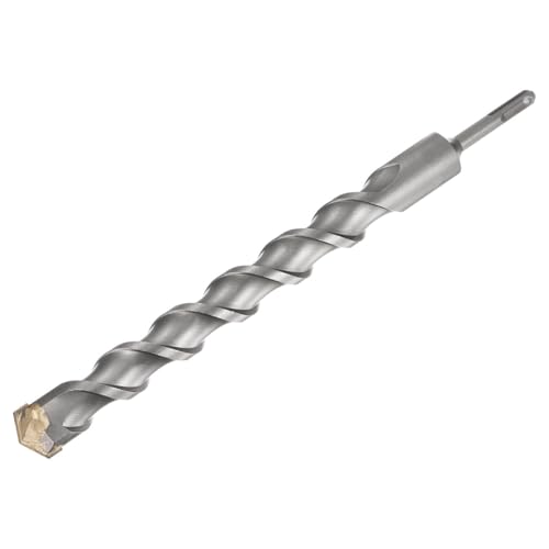 1 Stück 350 mm Langer -Bohrhammerbohrer Betonbohrer Durchmesser 10–35 mm Hartmetall-Schlagbohrer Steinbohrer für Ziegel Beton Praktisch (32 mm) von Generic