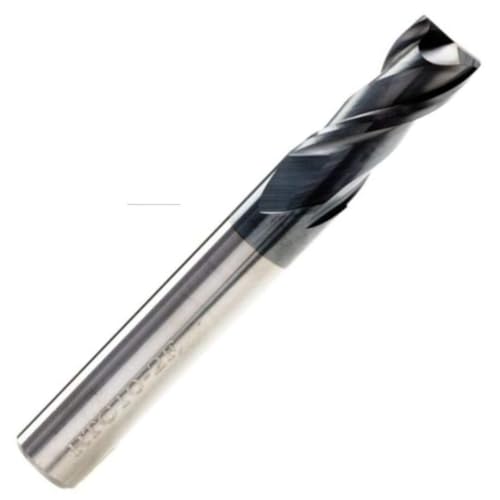 1 Stück 5 mm Vollhartmetall-Nutfräser, 2-schneidig, TiAlN-beschichtet/Schaftfräser(5mm) von Generic
