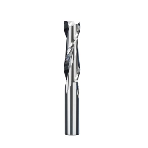 1 Stück Spiralfräser, 2-schneidiger CNC-Schaftfräser, 25 mm Schaft, 25/30/4/5/6 mm Schnittdurchmesser, 90 mm Schnittlänge, for Stahl(30 * 25 * 90 * 166) von Generic