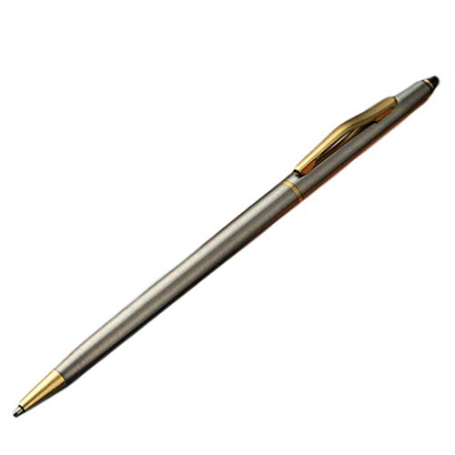 1 Stück hochwertiger kommerzieller Metall-Kugelschreiber Automatischer exquisiter Stift Büro Schule Zubehör Stift Kugelschreiber M8g6 Zeichen Geräte von Generic