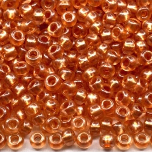 10/0 08318 Tschechische Glasperlen Rocailles Brauner Kristall - Perle Verpackung 900 Stück Gewicht 10 Gramm Perlengröße 2,3 mm Zum Perlensticken und Herstellen von Schmuck 10/0 08318 Tschechische Glasperlen Rocailles Brauner Kristall - Perle Verpackung 900 Stück Gewicht 10 Gramm Perlengröße 2,3 mm Zum Perlensticken und Herstellen von Schmuck von Generic