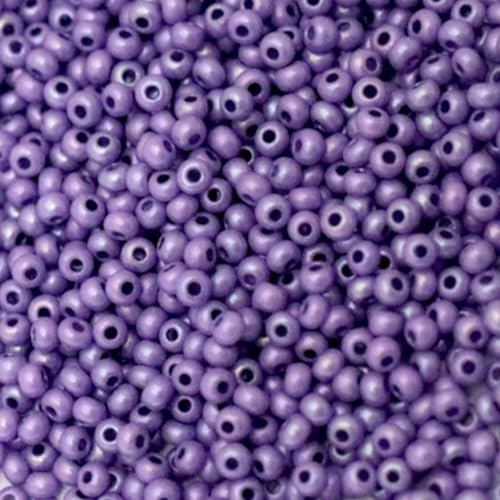 10/0 16428 Tschechische Glasperlen, Rocailles, Violette Kreide, Farbe Verpackung 4500 Stück, Gewicht 50 g, Perlengröße 2,3 mm, für Perlenstickerei, Schmuckherstellung 10/0 16428 Tschechische Glasperlen, Rocailles, Violette Kreide, Farbe Verpackung 4500 Stück, Gewicht 50 g, Perlengröße 2,3 mm, für Perlenstickerei, Schmuckherstellung von Generic