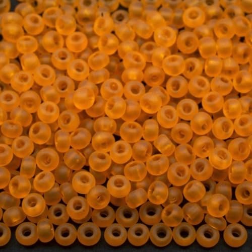 10/0 80060 Tschechische Glasperlen, Rocailles, transparent, gelb, matt, Verpackung 2250 Stück, Gewicht 25 g, Perlengröße 2,3 mm, für Perlenstickerei, Schmuckherstellung 10/0 80060 Tschechische Glasperlen, Rocailles, transparent, gelb, matt, Verpackung 2250 Stück, Gewicht 25 g, Perlengröße 2,3 mm, für Perlenstickerei, Schmuckherstellung von Generic
