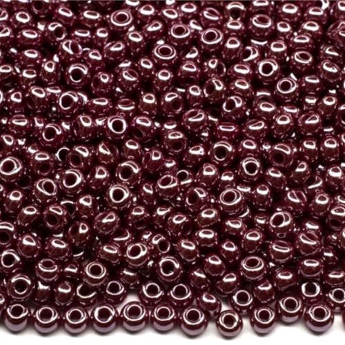 10/0 98310 Preciosa Tschechische Glas-Rocailles Rocailles Opak Sfinx Brown 4500 Stück, 50 g 10/0 98310 Preciosa Tschechische Glas-Rocailles Rocailles Opak Sfinx Brown 4500 Stück, 50 g von Generic