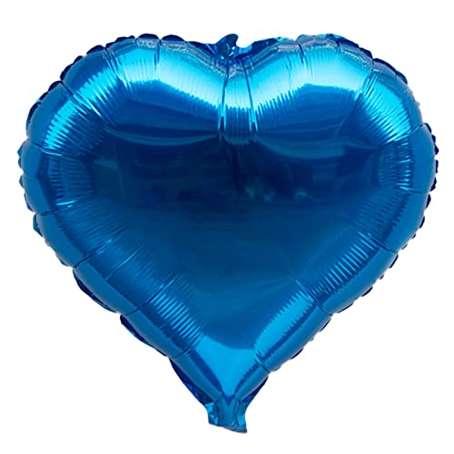 10-Geburtstags-Party-Pfirsich-Herz-Liebes-geformter Hochzeits-Dekorations- Clown Brille Wasser (Blue, One Size) von Generic
