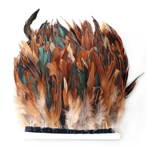 10 Meter 10-15 cm natürliches Hahnfeder-Band, Zierband für Hochzeitskleid, Rock, Dekoration, DIY, Kleidung, Zubehör, natürlich 10 Meter 10-15 cm natürliches Hahnfeder-Band, Zierband für Hochzeitskleid, Rock, Dekoration, DIY, Kleidung, Zubehör, natürlich von Generic