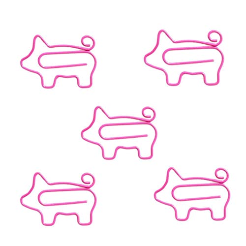 10 STÜCKE Rosa Büroklammern Niedlichen Tier Schwein Geformt Lesezeichen Clips Seitenmarkierung für Büro, Schule, Zuhause Neu Freigegeben Langlebig und attraktiv 10 STÜCKE Rosa Büroklammern Niedlichen Tier Schwein Geformt Lesezeichen Clips Seitenmarkierung für Büro, Schule, Zuhause Neu Freigegeben Langlebig und attraktiv von Generic