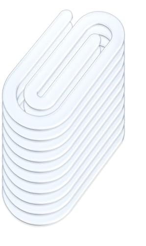 10 Stück Sublimations-Büroklammern, Acryl, 10,2 x 5,1 cm, Jumbo-Büroklammern, transparent für Wärmeübertragung, DIY-Design, kreatives Geschenk für Büro, Zuhause, Geschenk, Bastelbedarf (10,2 x 5,1 cm 10 Stück Sublimations-Büroklammern, Acryl, 10,2 x 5,1 cm, Jumbo-Büroklammern, transparent für Wärmeübertragung, DIY-Design, kreatives Geschenk für Büro, Zuhause, Geschenk, Bastelbedarf (10,2 x 5,1 cm von Generic