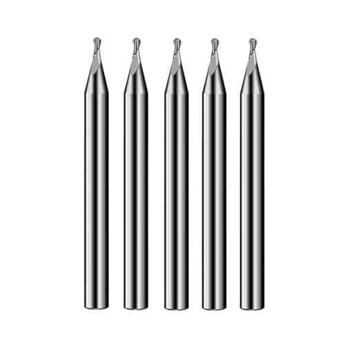 10 Stücke Hartmetall-Kugelkopffräser CNC-Fräser 4mm Schaft 1mm Schnittdurchmesser 2 Flöten Bits Schaftfräser Spiralfräser 10 Stücke Hartmetall-Kugelkopffräser CNC-Fräser 4mm Schaft 1mm Schnittdurchmesser 2 Flöten Bits Schaftfräser Spiralfräser von Generic