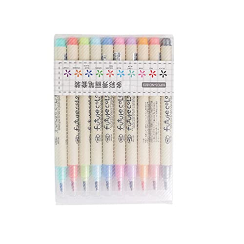 10 teile/los Fabricolor Touch Schreiben Pinsel Stift Farbige Marker Stifte Set Für Kalligraphie Zeichnung Geschenk Schreibwaren Künstlerbedarf Schön und praktisch 10 teile/los Fabricolor Touch Schreiben Pinsel Stift Farbige Marker Stifte Set Für Kalligraphie Zeichnung Geschenk Schreibwaren Künstlerbedarf Schön und praktisch von Generic