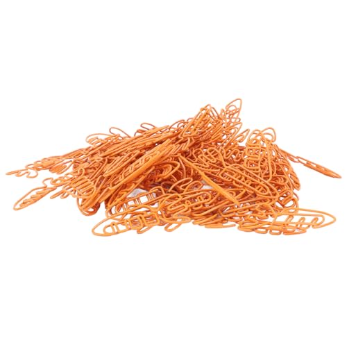 100 Stück Niedliche Büroklammern Niedliche Planer Clips Für Familie Mehrzweck (Karotte) von Generic