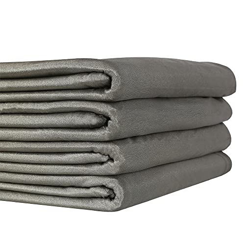 100% reine Silberfaser Strickstoff leitfähig EMF/RFID/EMI/RF Anti-Strahlung Elektroleitfähiges Gewebe für Umstandskleid (0,5 MX1,5 m) von Generic