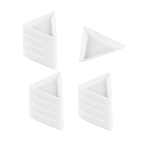 100Pcs Bead Sortierung Trays Dreieck Sortierung Trays Pailletten Strass Tablett für Ringe von Generic