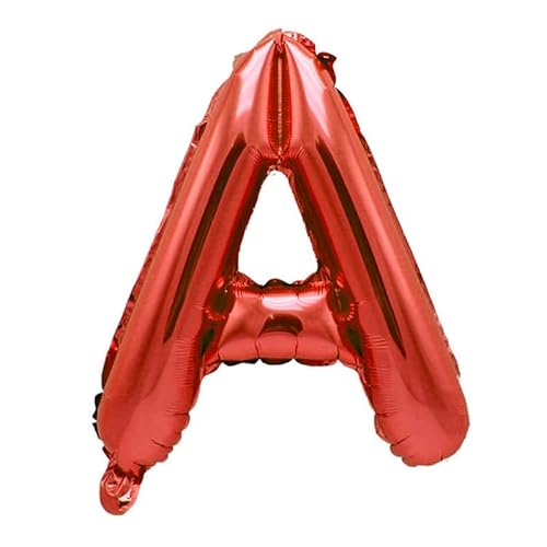 100cm rot Folienballon Buchstabe A für Dekoration Ballon Geburtstag, Hochzeit, Party und so weiter- 100cm rot Folienballon Buchstabe A für Dekoration Ballon Geburtstag, Hochzeit, Party und so weiter- von Generic
