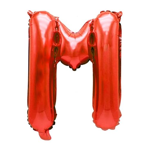 100cm rot Folienballon Buchstabe M für Dekoration Ballon Geburtstag, Hochzeit, Party und so weiter- 100cm rot Folienballon Buchstabe M für Dekoration Ballon Geburtstag, Hochzeit, Party und so weiter- von Generic