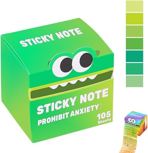 105 Haftnotizen pro Rolle, niedliche Monster-Motive, lustige, pastellfarbene Haftnotizen zum Herausziehen – ein tolles Geschenk für Lehrer und Schüler. 105 Haftnotizen pro Rolle, niedliche Monster-Motive, lustige, pastellfarbene Haftnotizen zum Herausziehen – ein tolles Geschenk für Lehrer und Schüler. von Generic